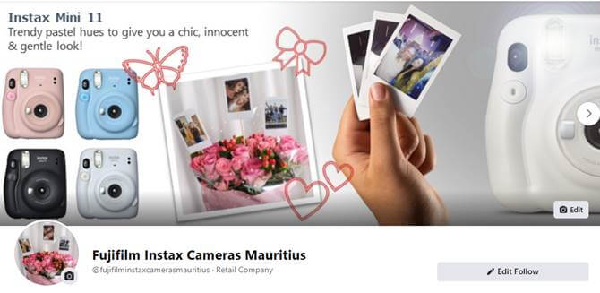 Fujifilm Instax Cameras Mauritius