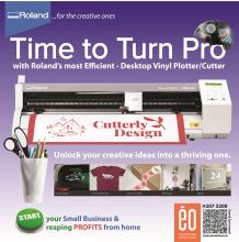 the Roland Small Vinyl Cutter
